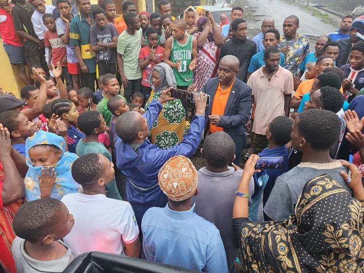 Mohamed Daoudou, seul candidat présent à Anjouan